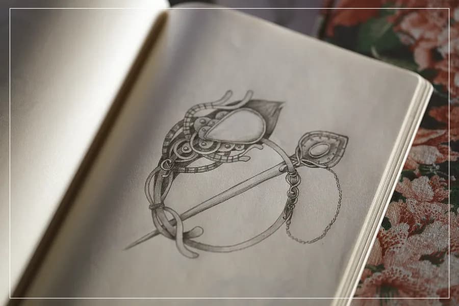 Jak narysować naszyjnik? Twój przewodnik od szkicu do blasku!